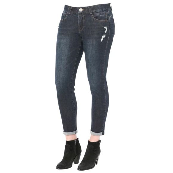 Democracy 14 AbSolution Skinny Jeans Distressed Dark Wash Women’s B1593KEYJ - Picture 1 of 13